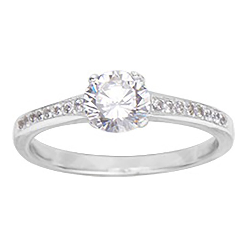 Bague femme - Oxyde de zirconium - Argent 925