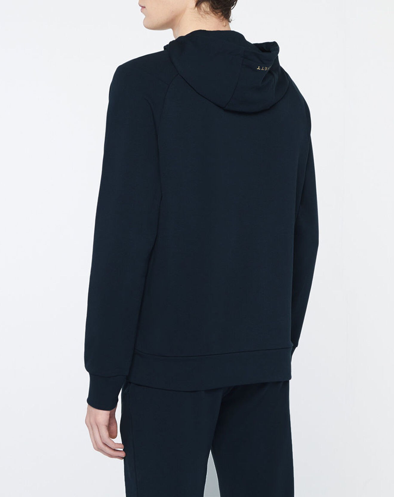 Hackett London Sweat zippé à capuche Aston Martin Racing bleu marine