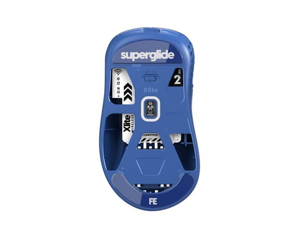 Glass Skates til Pulsar Xlite Series - Classic Blue