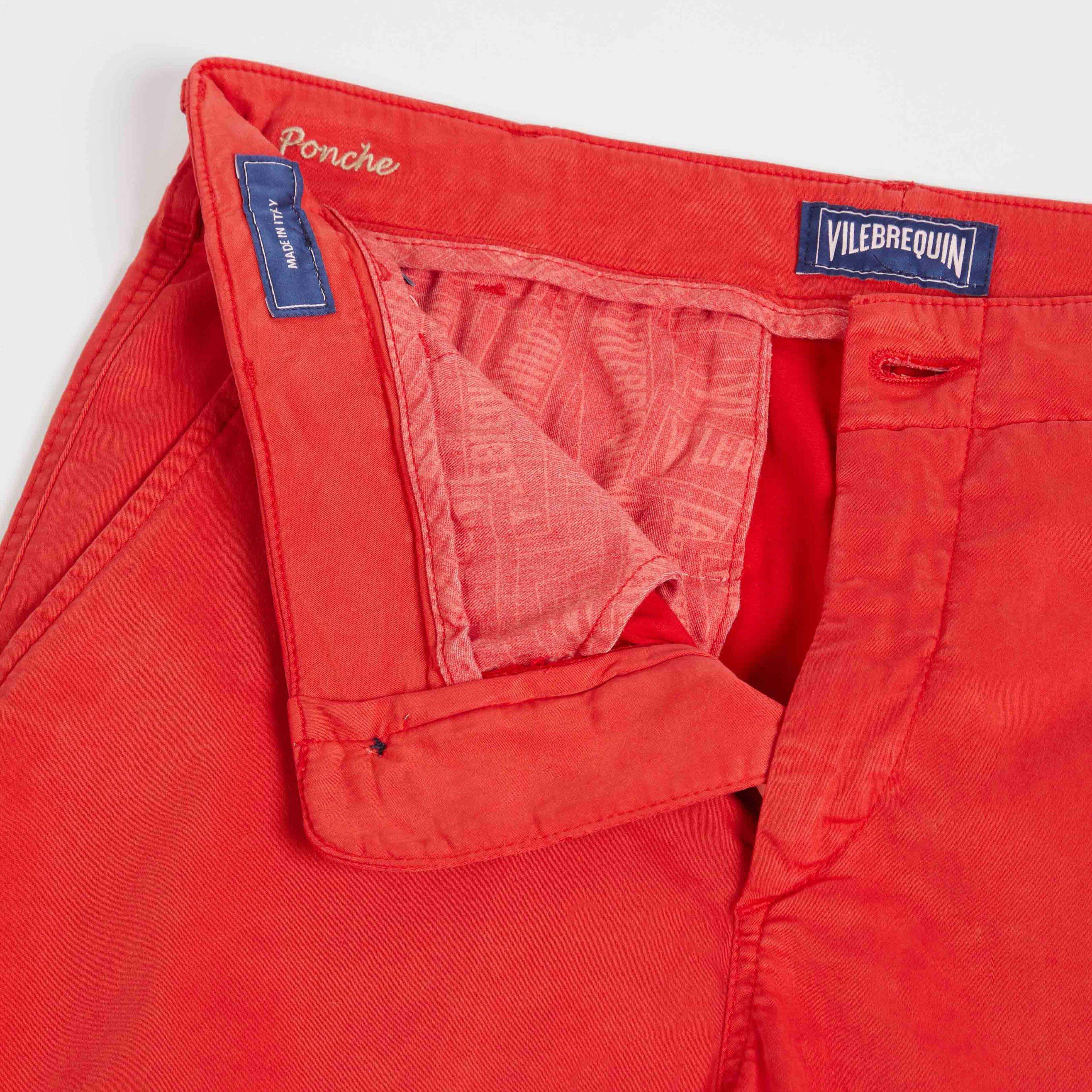 Bermuda en Tencel Homme Uni | Short Homme Vilebrequin