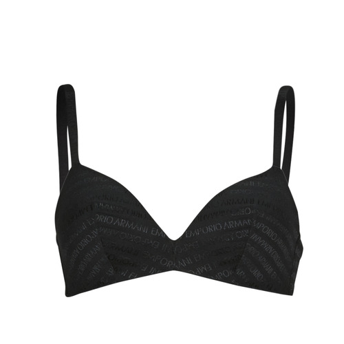 Emporio Armani - ALL OVER LOGO MESH - Noir