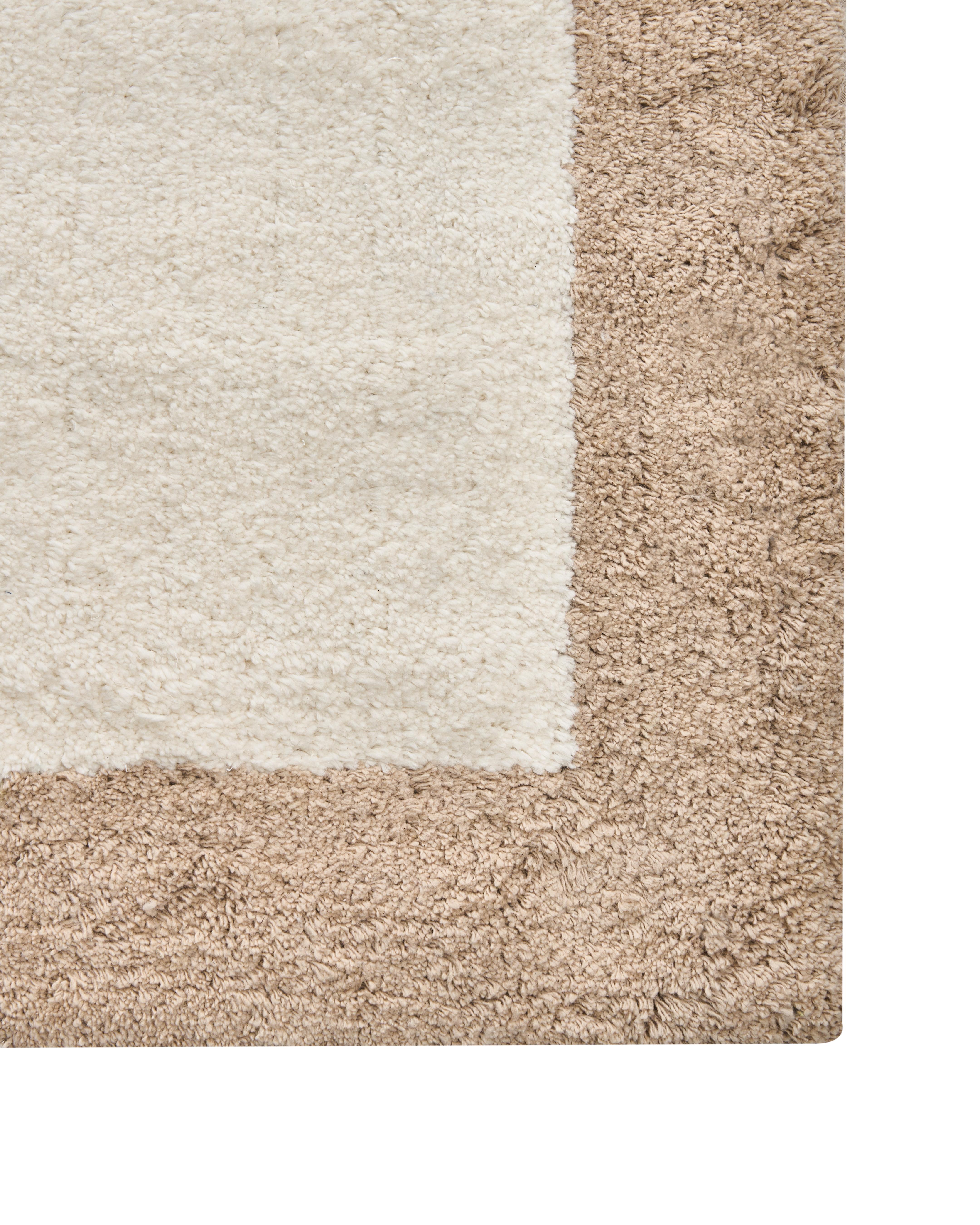 Badmat KABRI Bruin/beige 60 x 90 cm Katoen