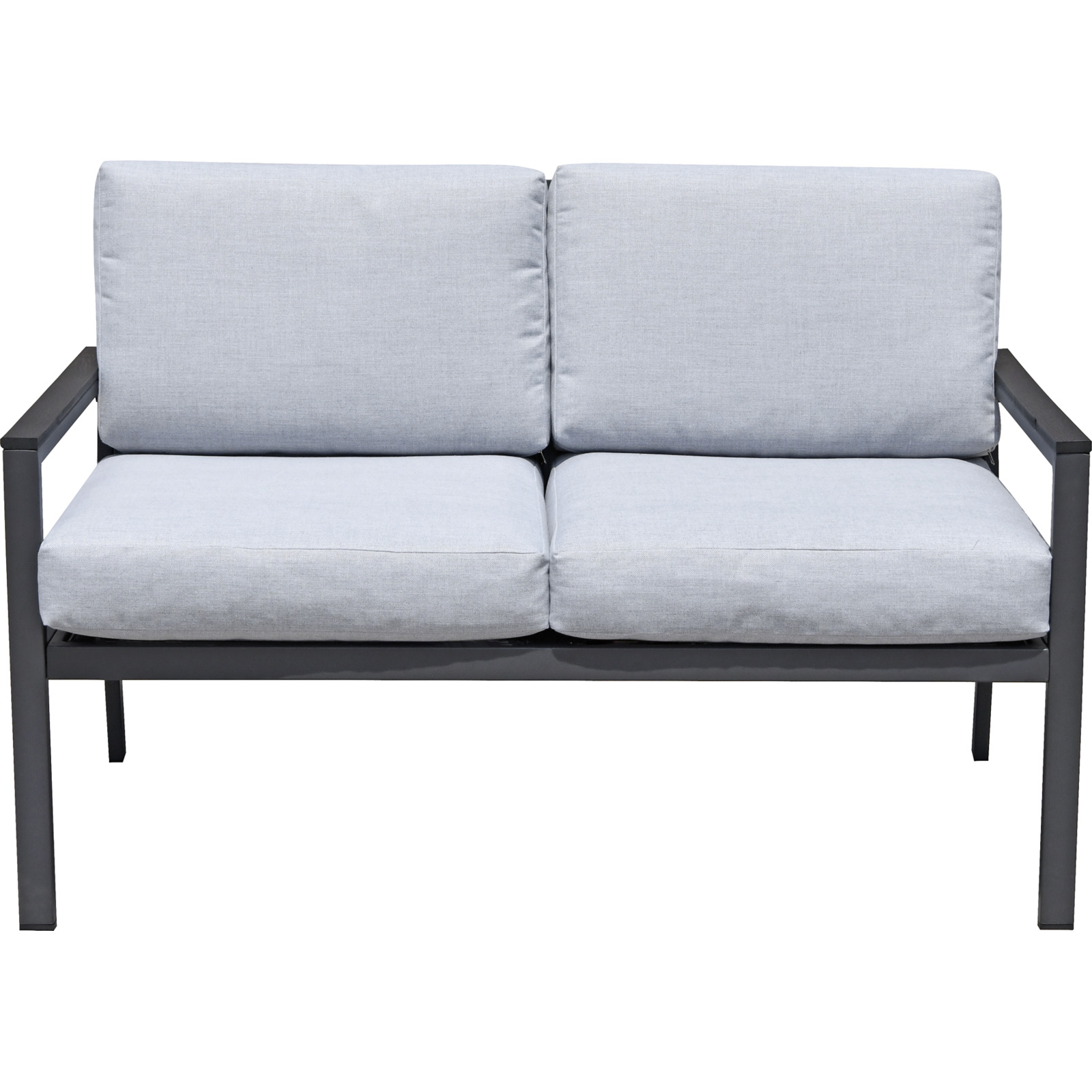 Gartenlounge Los Angeles 4-teilig schwarz