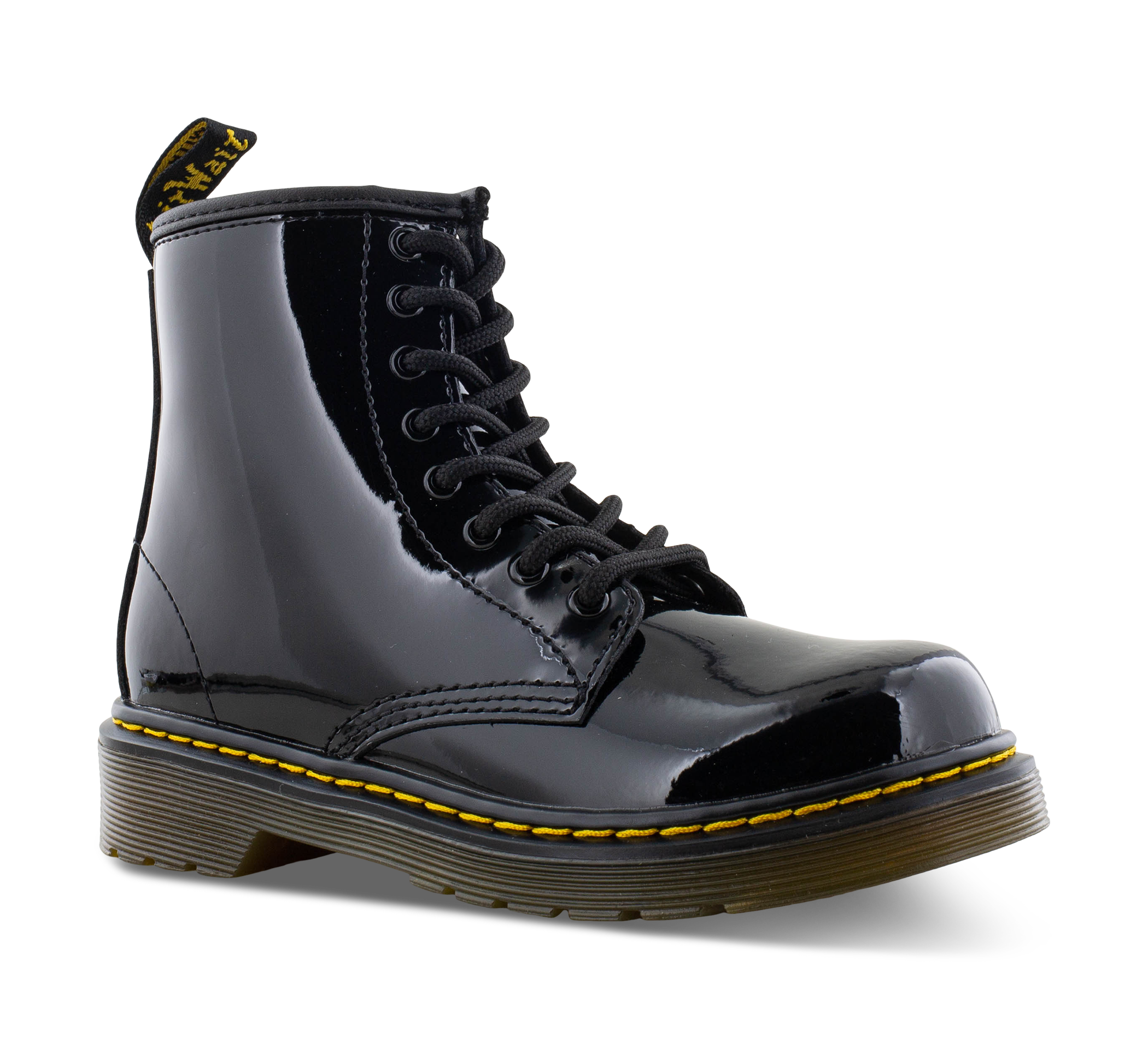 Dr. Martens Junior 1460 Lacklederstiefel - Schnürschuhe