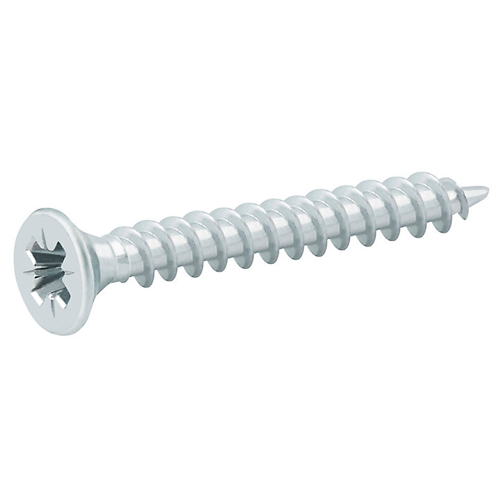 Vis à bois pozidriv tête fraisée 3.5x30 mm - 20 pièces