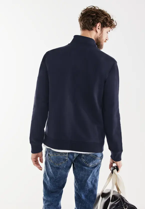 Troyer Sweatjacke - eclipse blue