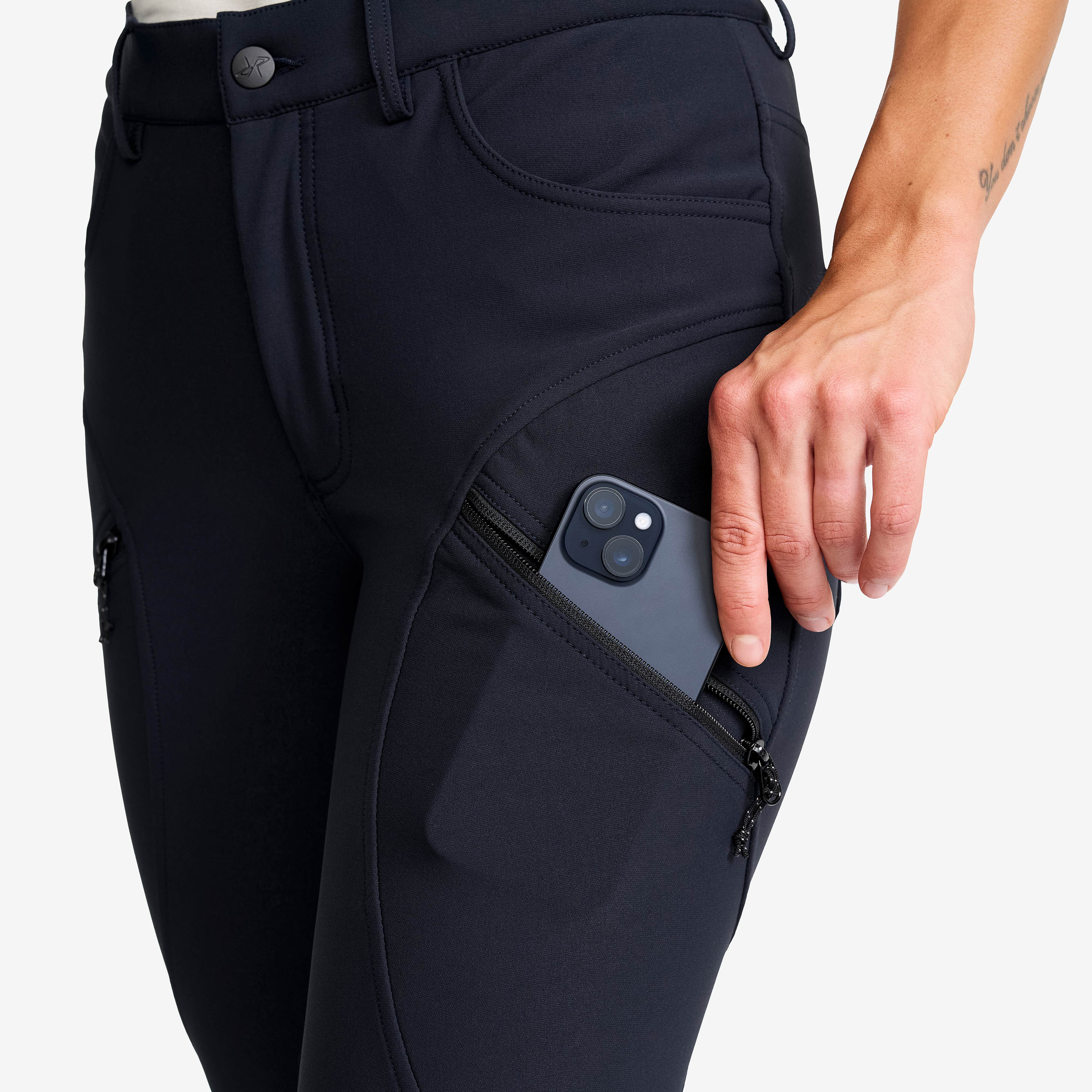 Bouncer Highwaist Jeans Dame Dark Sapphire