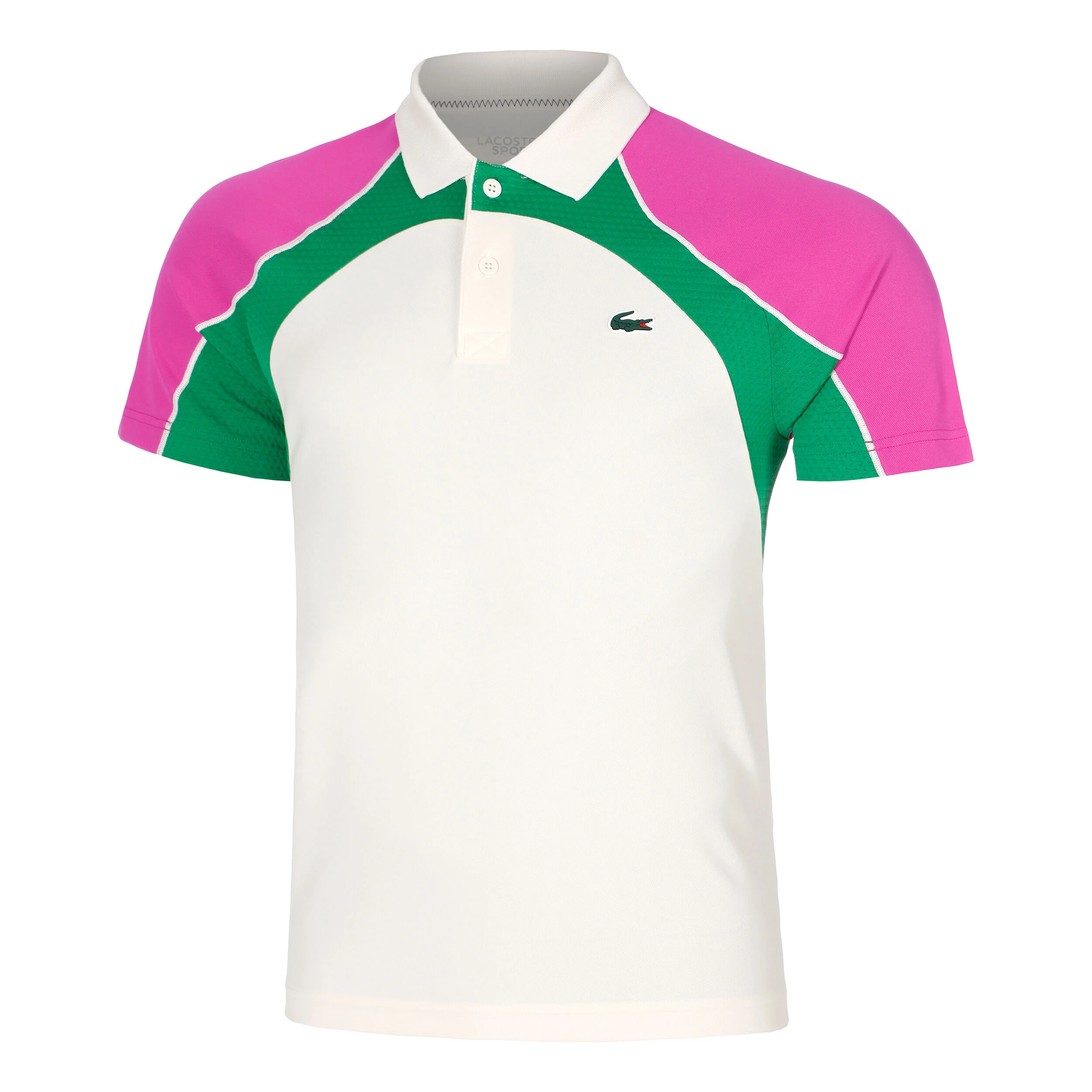Lacoste Polo Hommes - Crème , Multicouleur