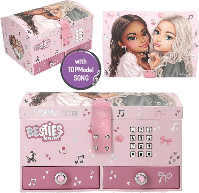 TOPModel - Sieradendoos - Roze - Geheime Code