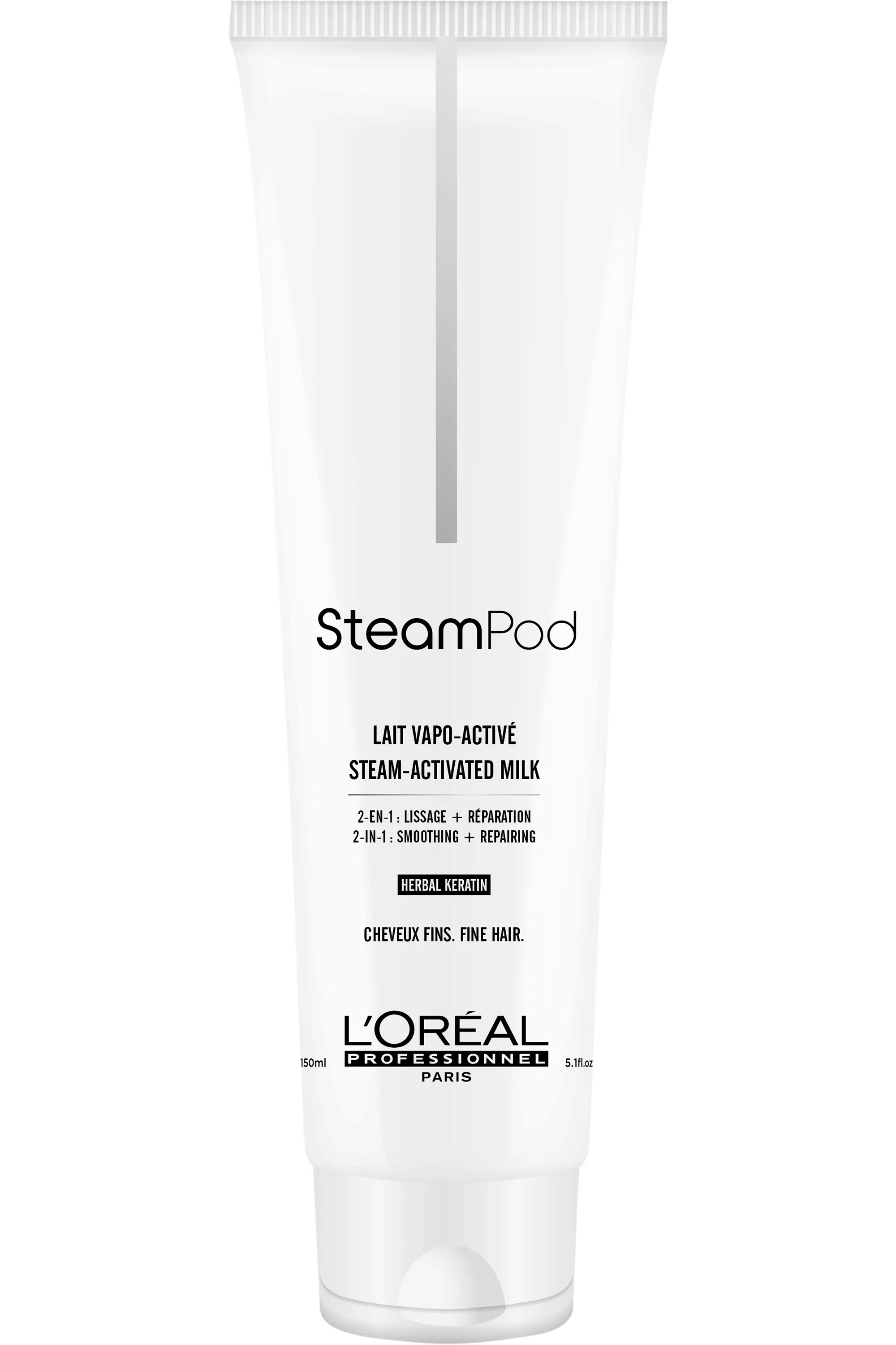 L'Oréal Professionnel Lait vapo-activé cheveux fins Steampod-166 g
