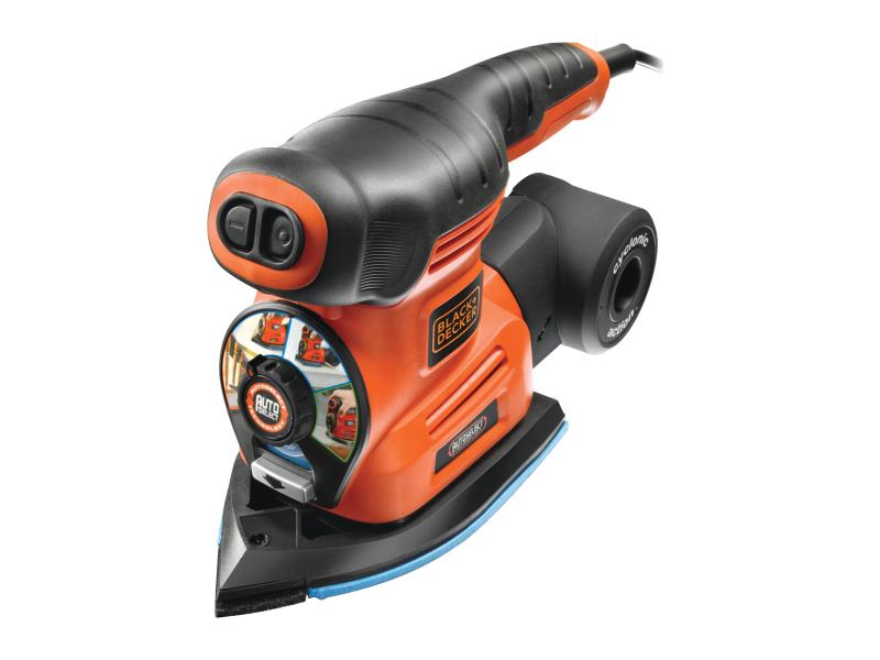 BLACK DECKER Multischleifer Autoselect 4 in 1 Multischleifer mit vier Funktionen