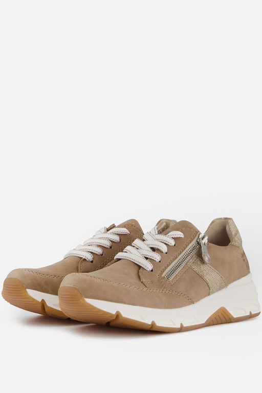 Rieker Sneakers beige Synthetisch