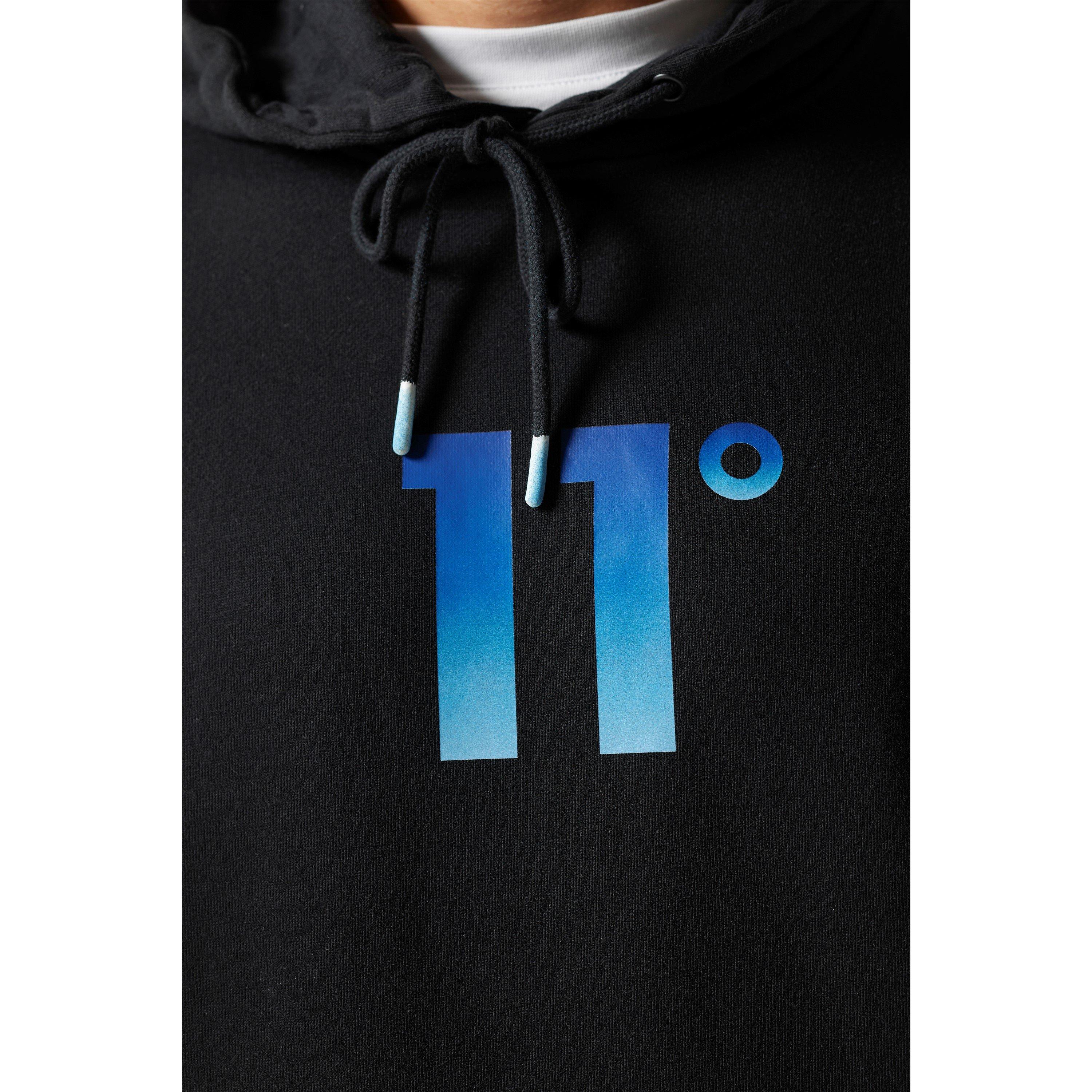 11 Degrees 11D Gradient Hoodie Black