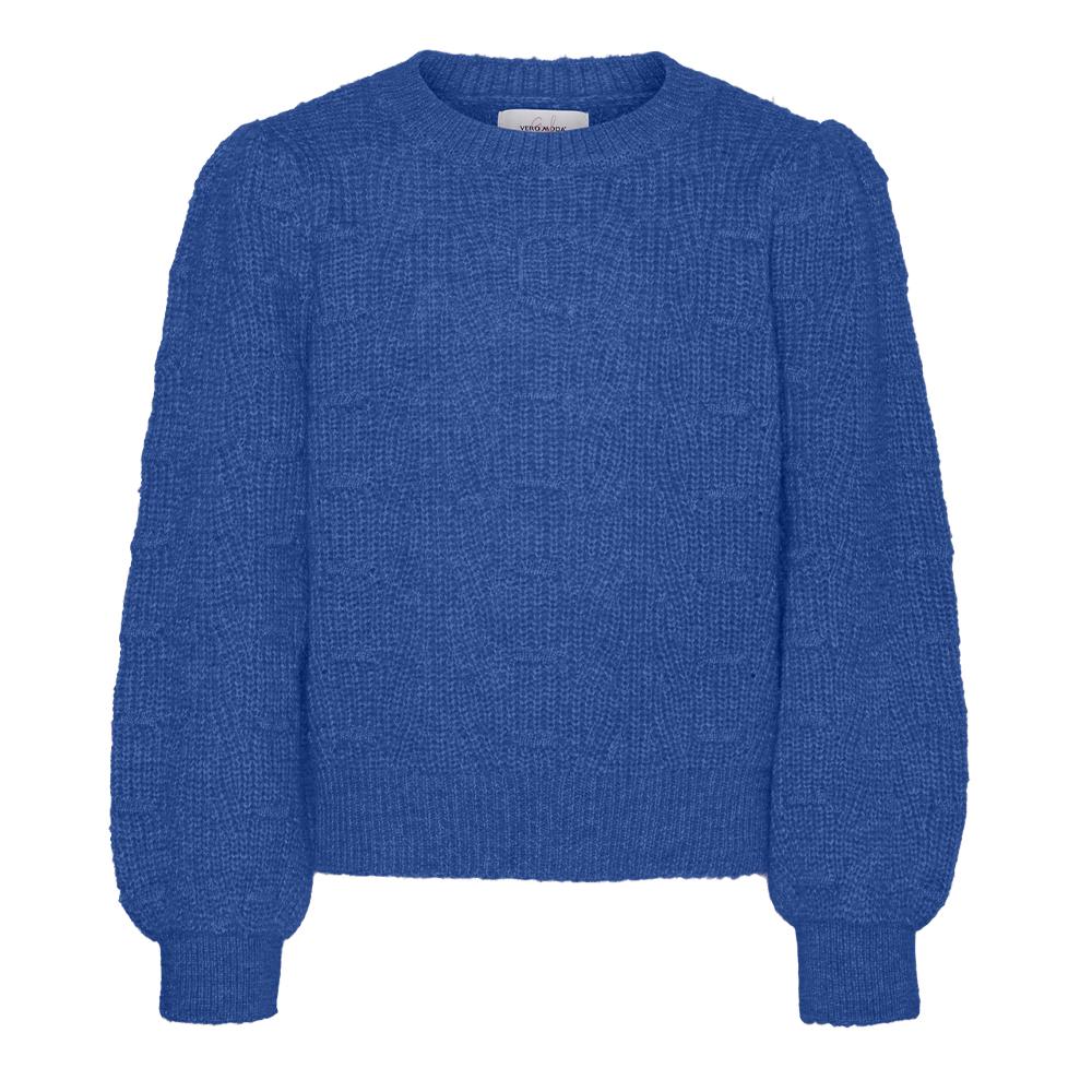 Vero Moda Pull Bleu Roi Fille VERO MODA GRIL Boo