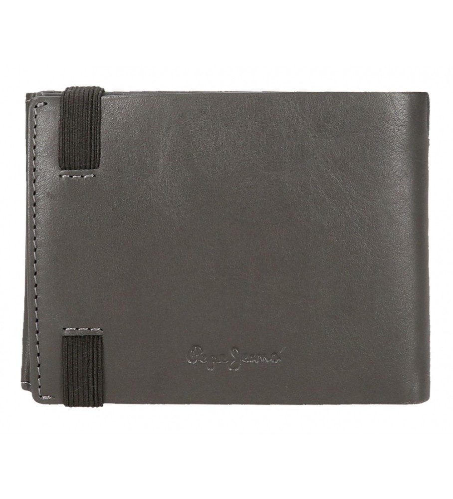 Pepe Jeans Billetero con goma Pepe Jeans Marshal Gris