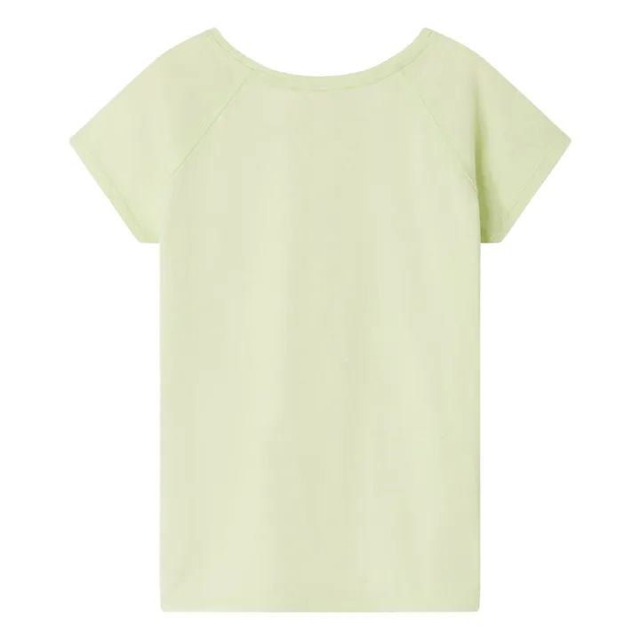 Bonpoint T-Shirt Brodé Asmae | Vert d'eau