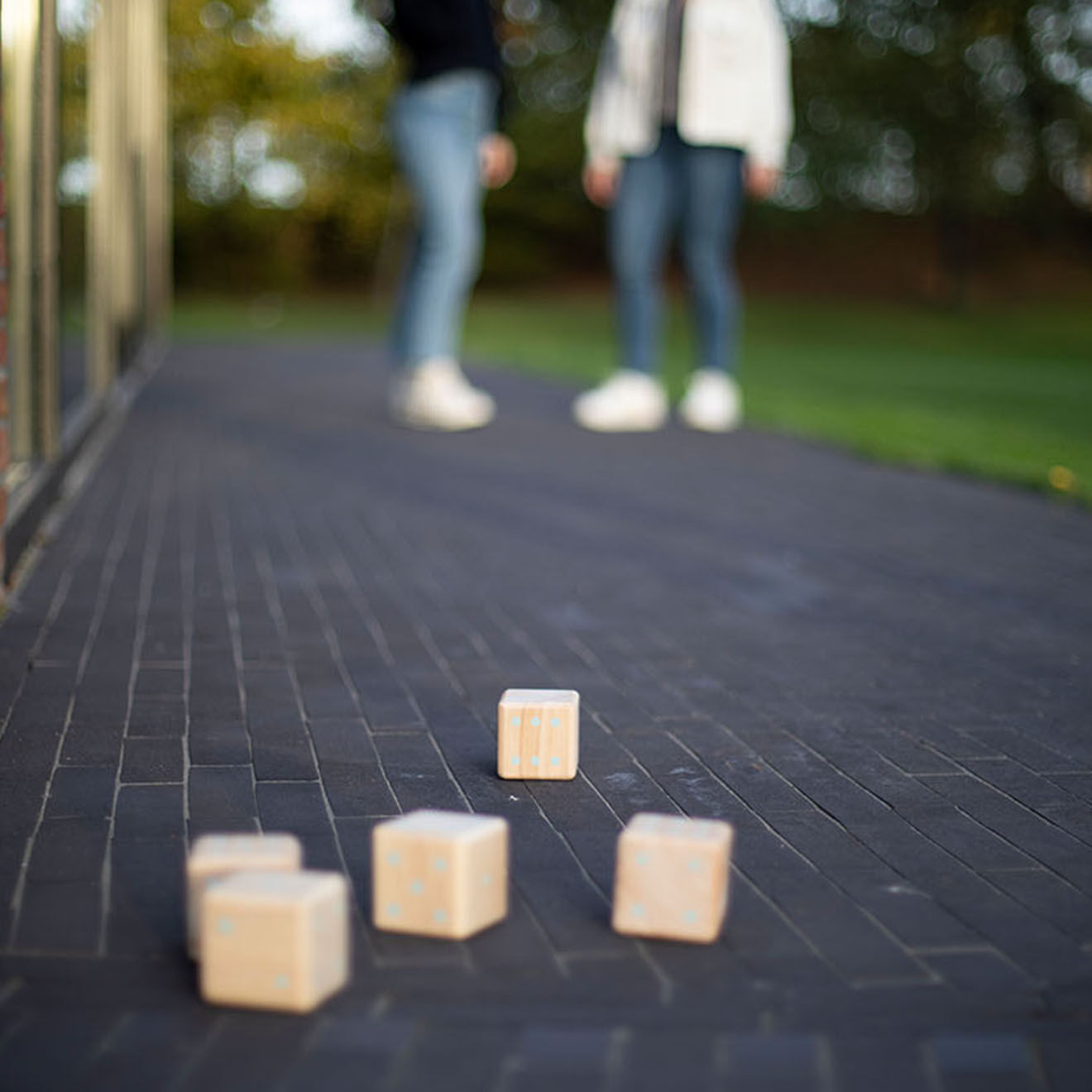 Livoo Jeu de dés bois