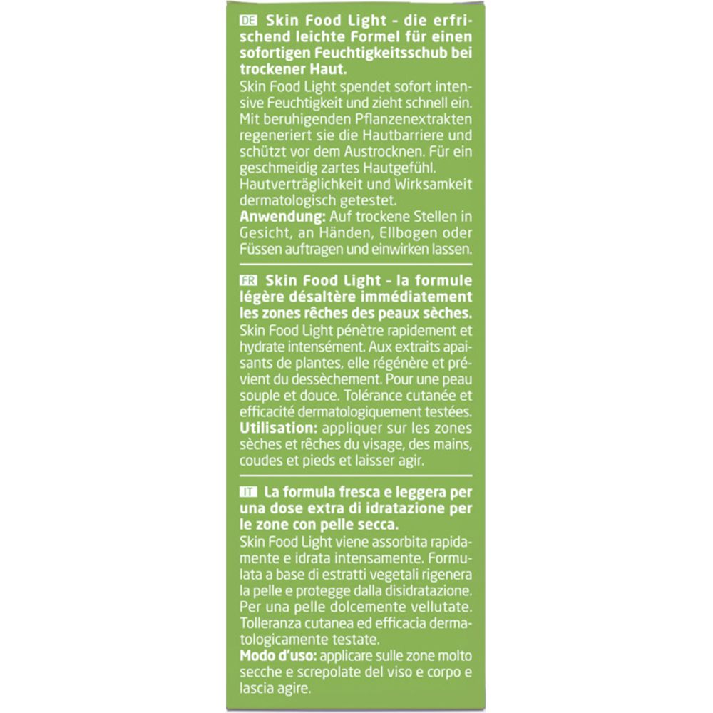 Weleda Skin Food - intensive Pflegecreme für Gesicht und Körper, für trockene, raue und spröde Haut