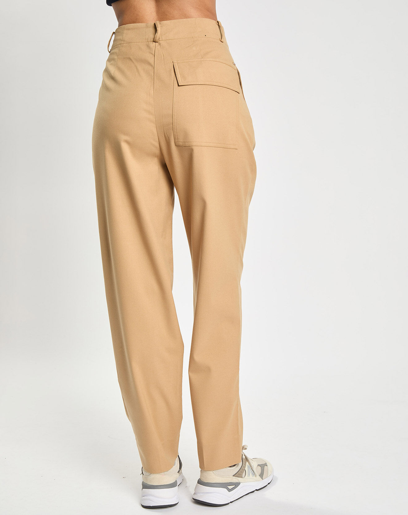 Tommy Hilfiger Pantalon Tapered à pinces beige foncé