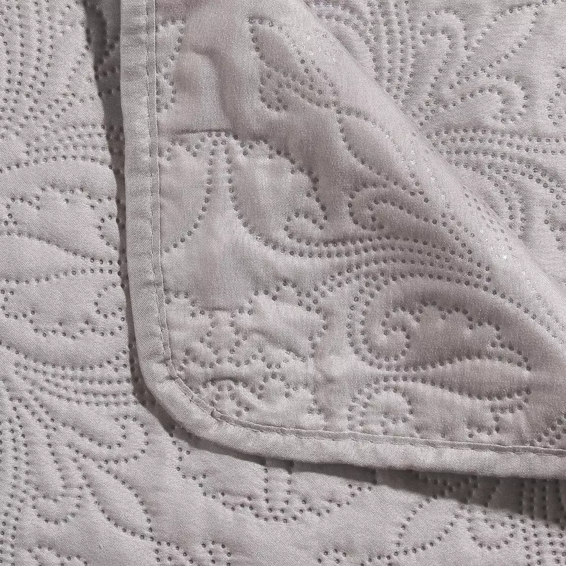 Boutis et taies d'oreiller (240 x 260 cm) Arabesque Taupe