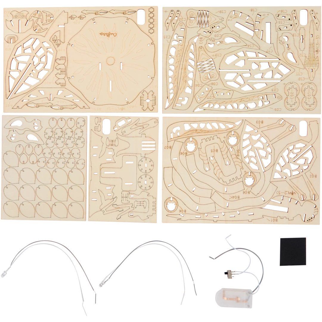 Puzzle en bois 3D LED Crafts & Co