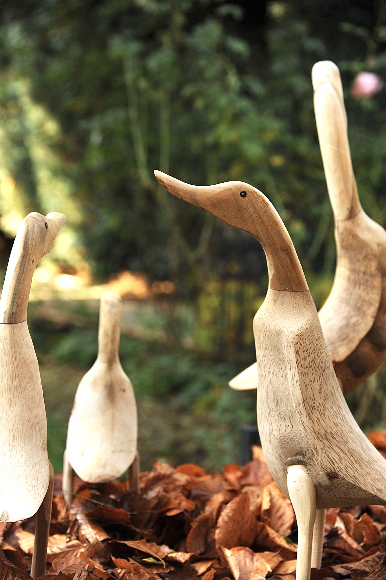 Ente 'Halus' aus Wurzelholz, groß, H ca. 55-60 cm von fischer's lagerhaus