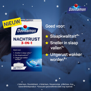 Davitamon Nachtrust 3-in-1 Capsules 20CP