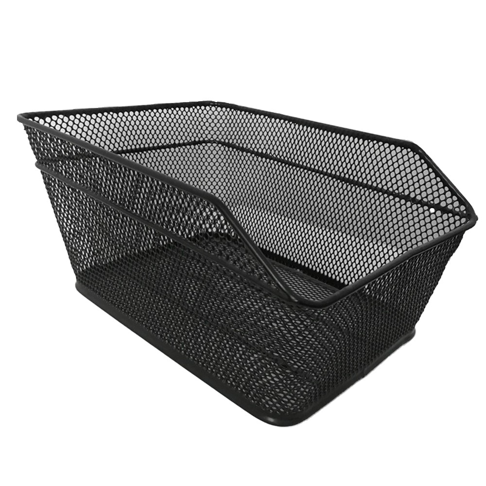Hinterrad Fahrradkorb Velo Gepäckträger Korb inkl. Montagekit (bis 25kg) - Schwarz