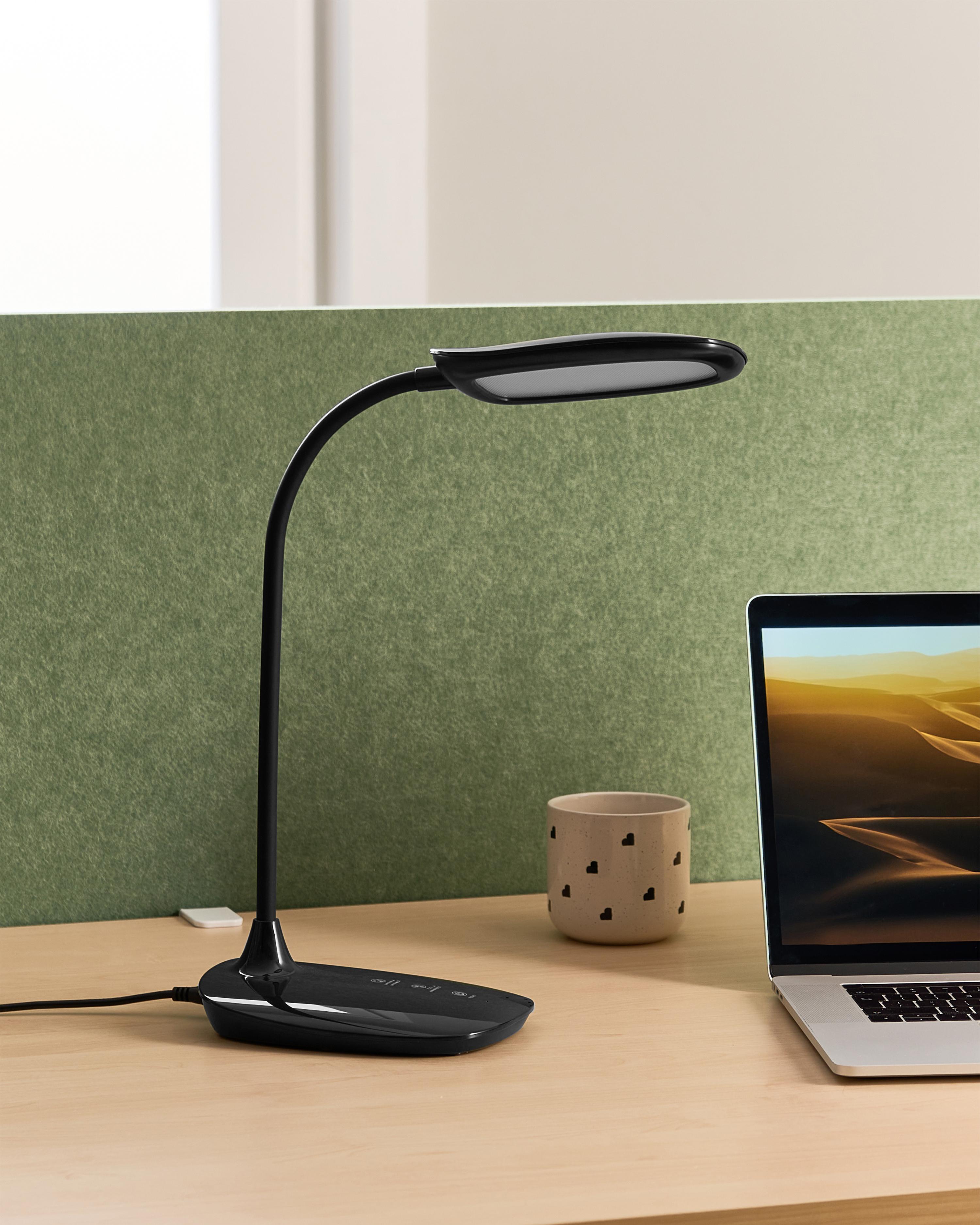 LED bureaulamp HYDRA met dimmer Zwart