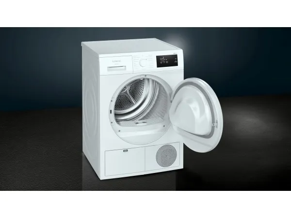 Siemens iQ300 WT43H003 - Tørremaskine - højde: 85 cm - frontbetjening - hvid