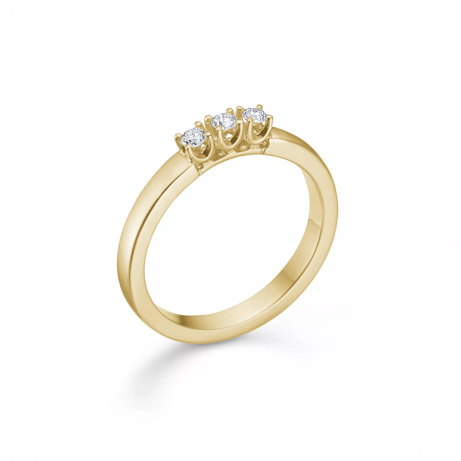 Mads Z Crown Alliance Ring 14 kt. Guld 0,04 ct. 1541843