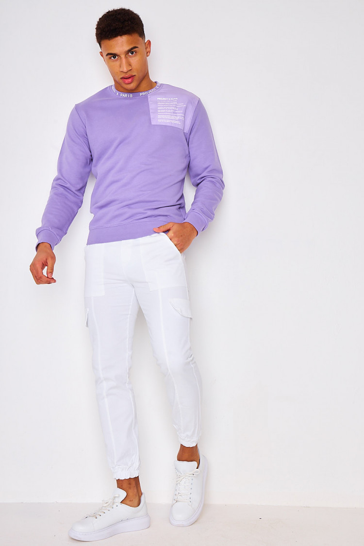 Sweat violet uni / Project X - 2120112