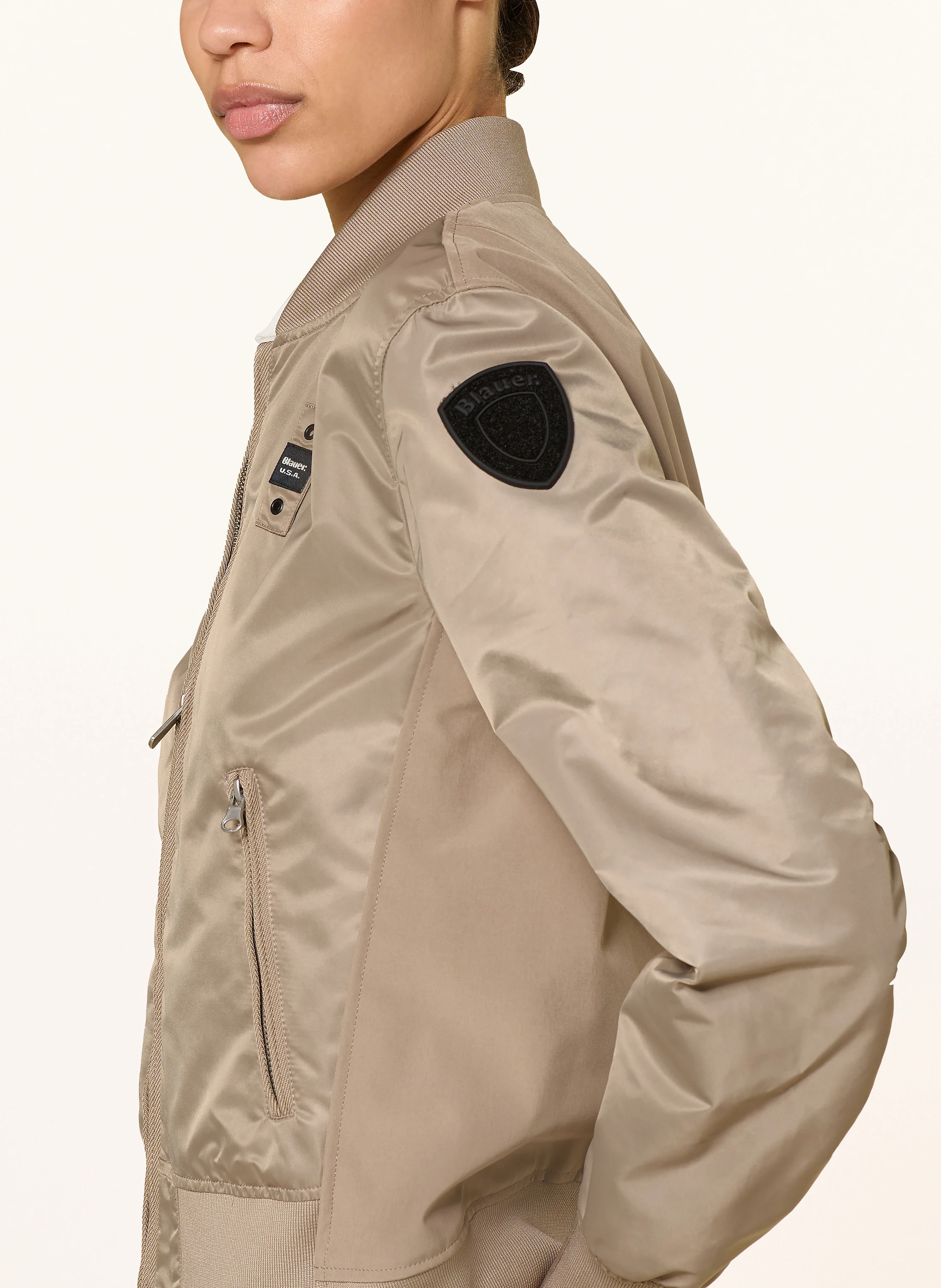 Blauer Blouson LAURIE