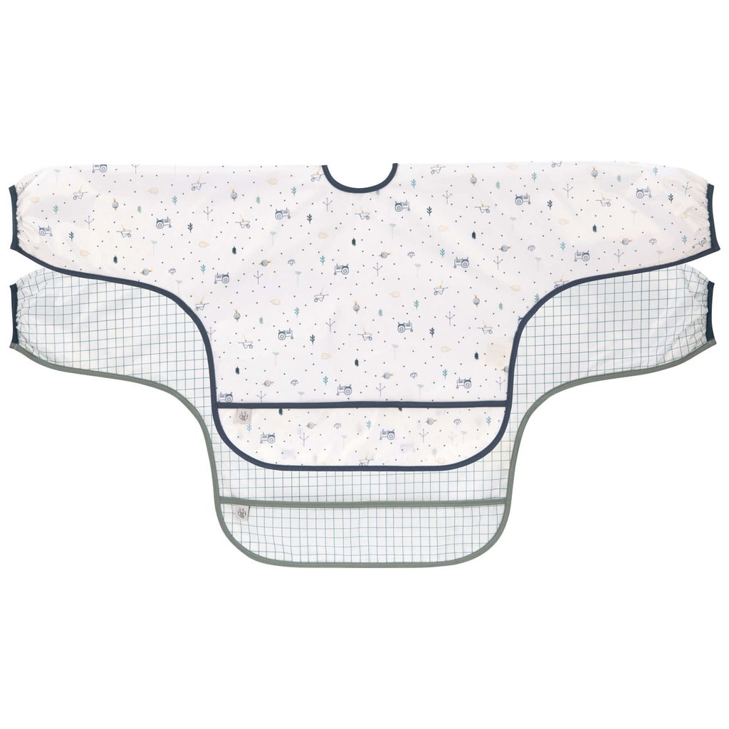 LässigLässig   2er Set Long Sleeve langarm Lätzchen Garden Explorer Boys