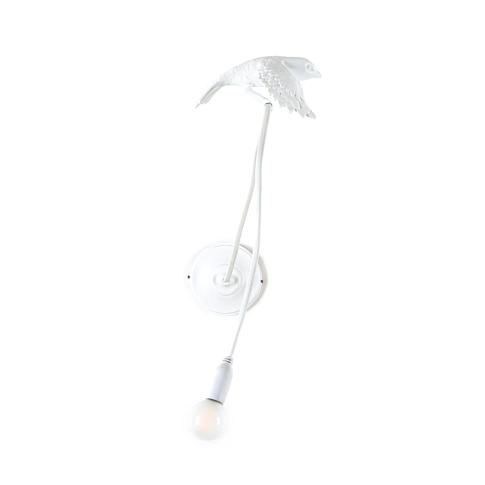 SPARROW / LANDING - Applique avec prise | Blanc