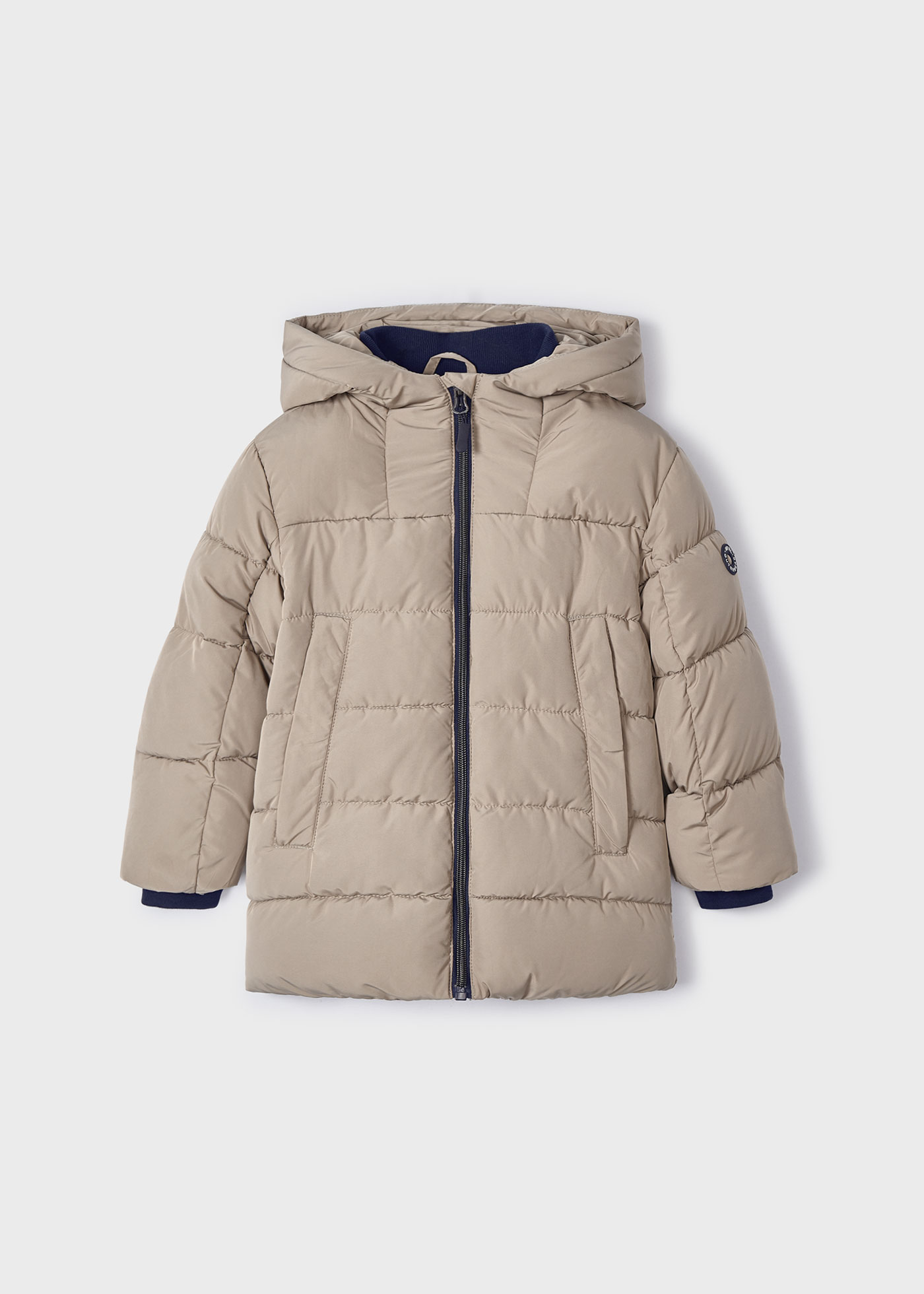 Jaqueta bomber longa para meninos