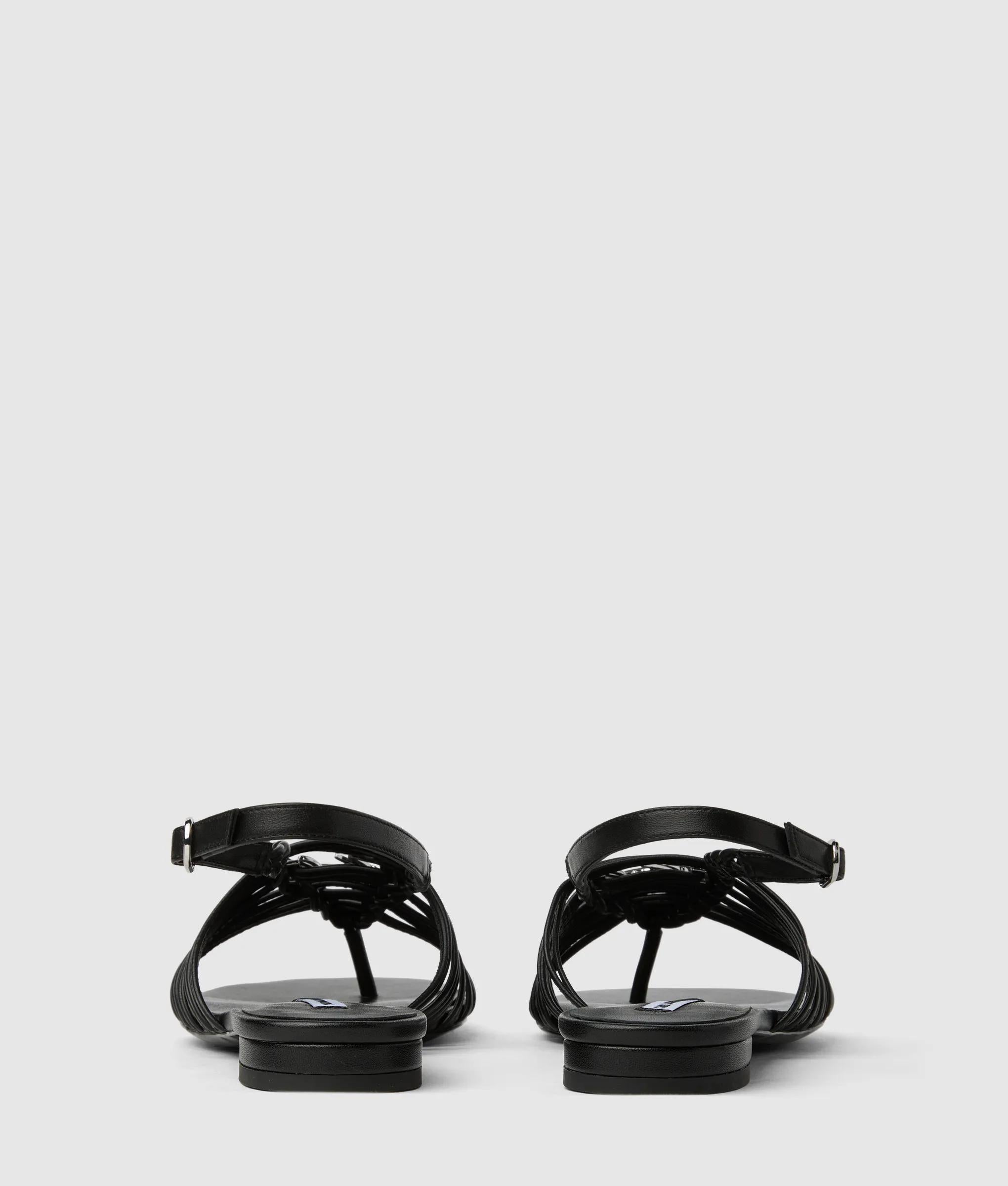 Alisso II leren slingbacks