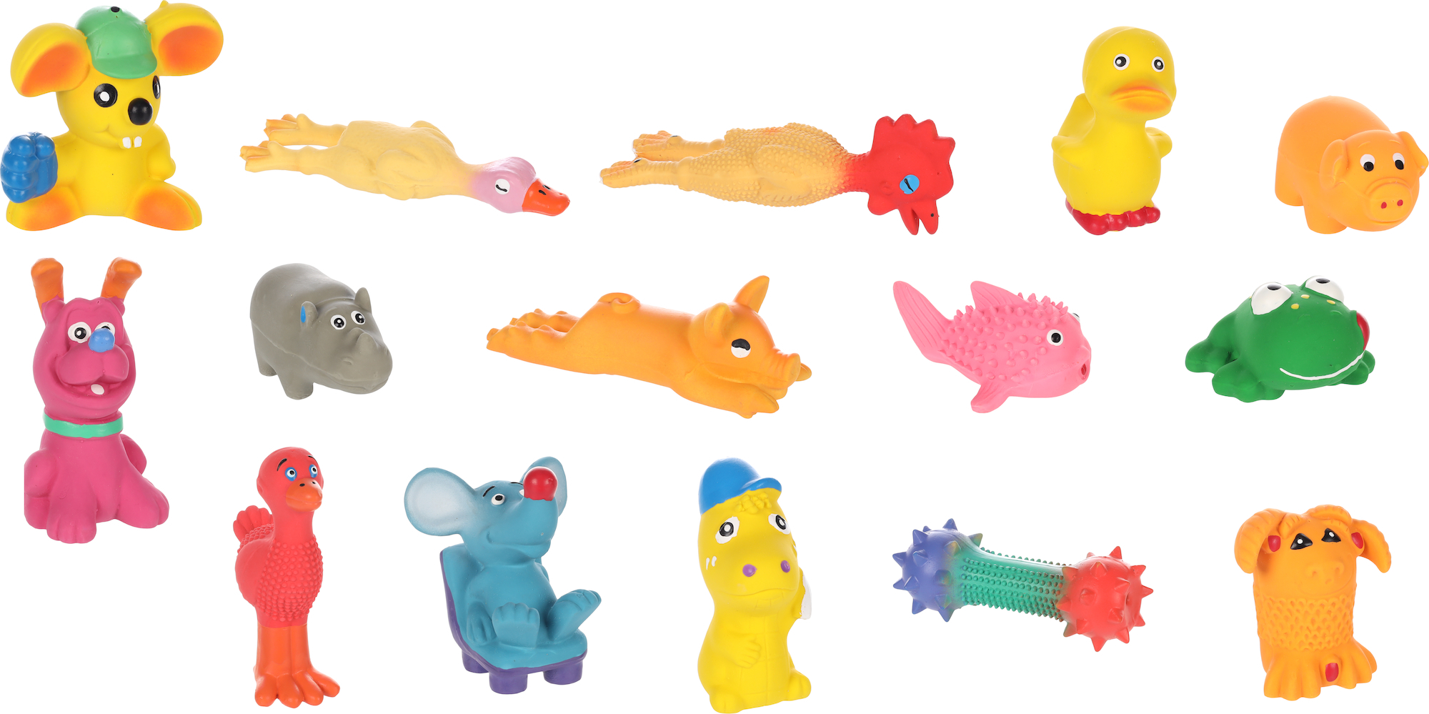 Flamingo f-1030749 - Jouet Souris & Kangourou & Chien