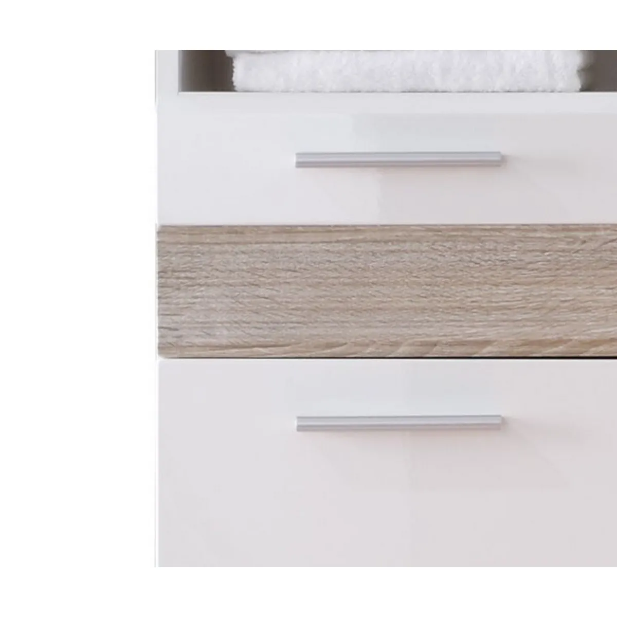 EPIKASA Meuble sous lavabo Mezzo blanc