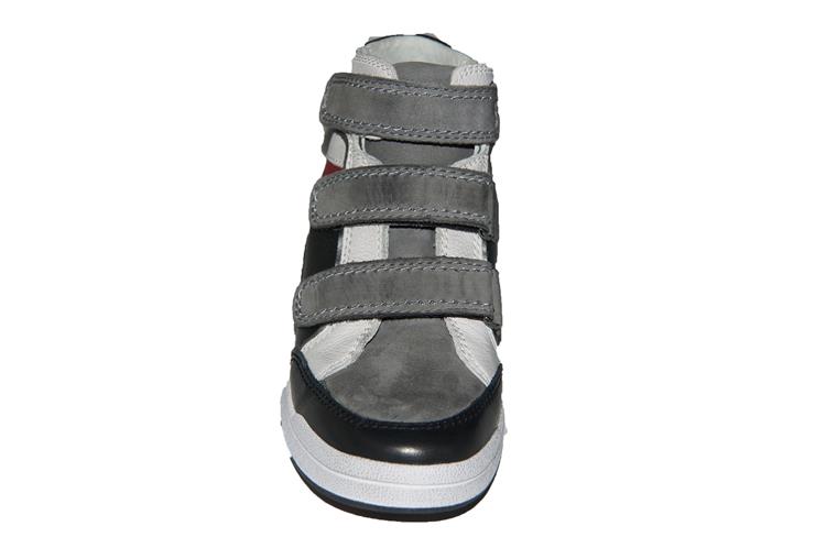 Track Style 0032798 Wijdte 3.5 Offwhite / D. Grijs / Rood ( 0589 )