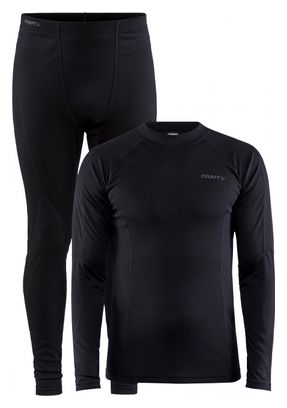 Ensemble Craft Core Warm Baselayer Set Noir