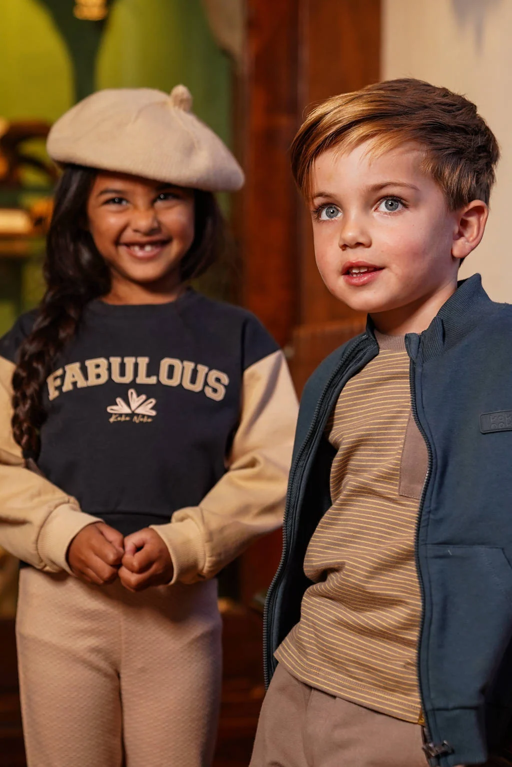 Koko Noko cardigan antraciet