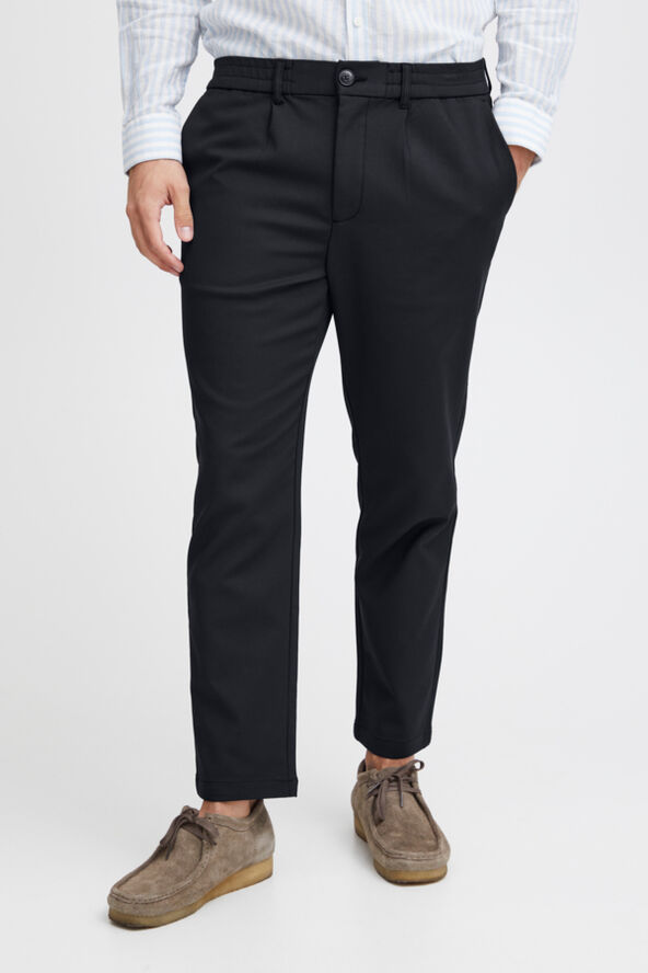 Casual Friday CFMARC performance pants with pleat Dark navy