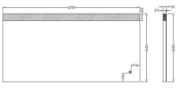 Mueller Singo LED spiegel 120x60cm met spiegelverwarming