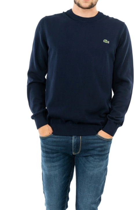 Pull leger lacoste ah1985 166 marine