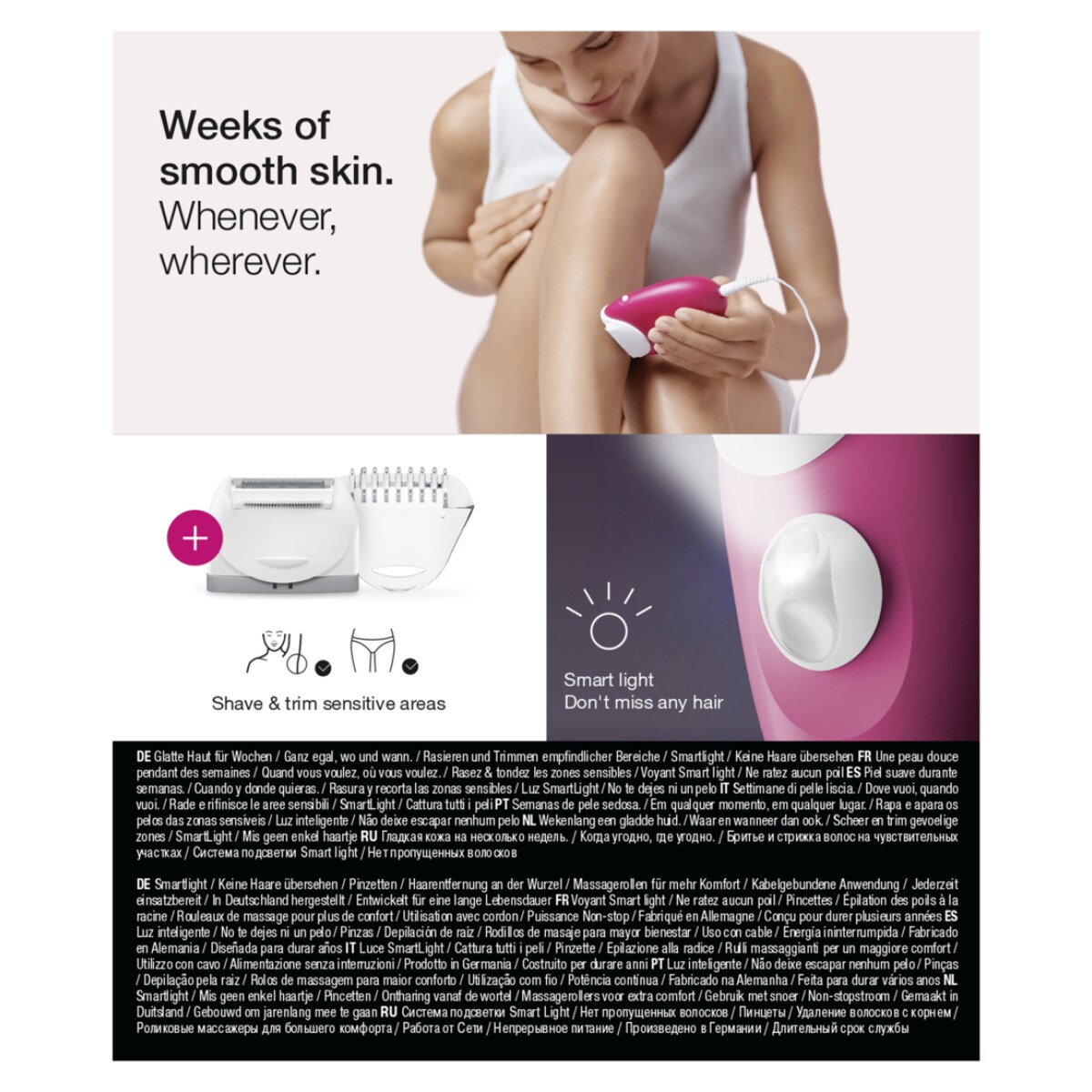 Braun Silk-épil 3-276 Epilierer