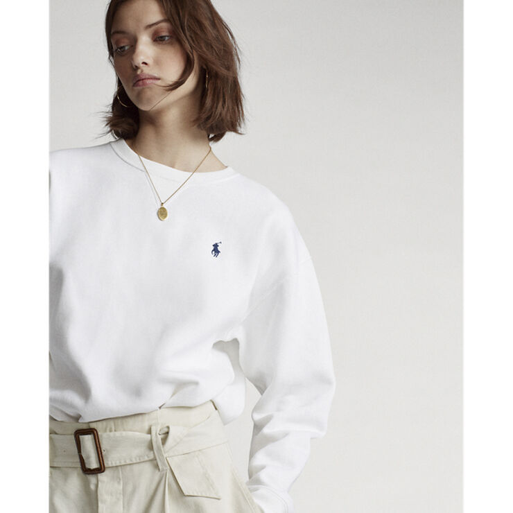 Polo Ralph Lauren Fleece Pullover Hvid
