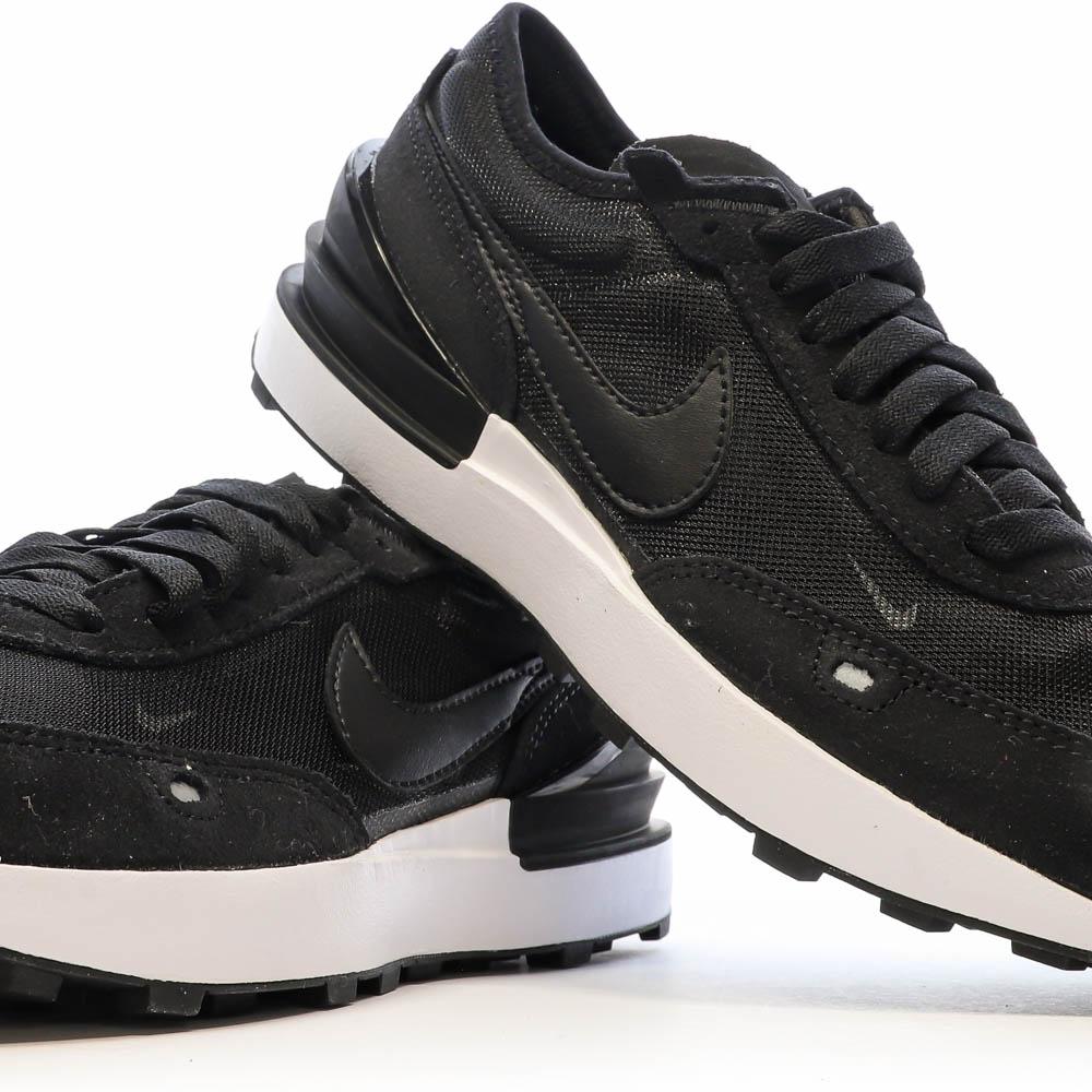 Nike Baskets Noir Femme Nike Waffle One