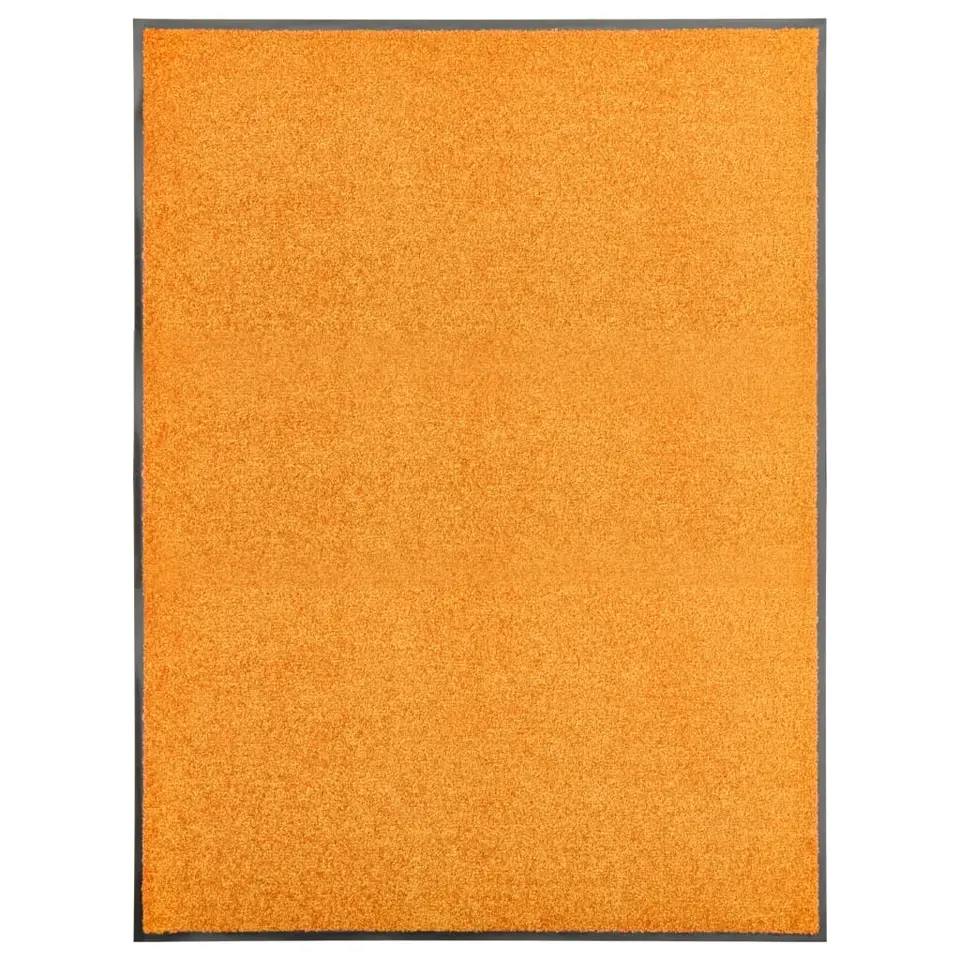 vidaXL - Mat - Oranje - Stof - 90 x 120 cm