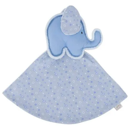 goki Kuscheltuch le petit Elefant, blau